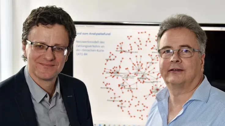 Prof. Dr. Robert Gramsch-Stehfest und Prof. Dr. Clemens Beckstein
