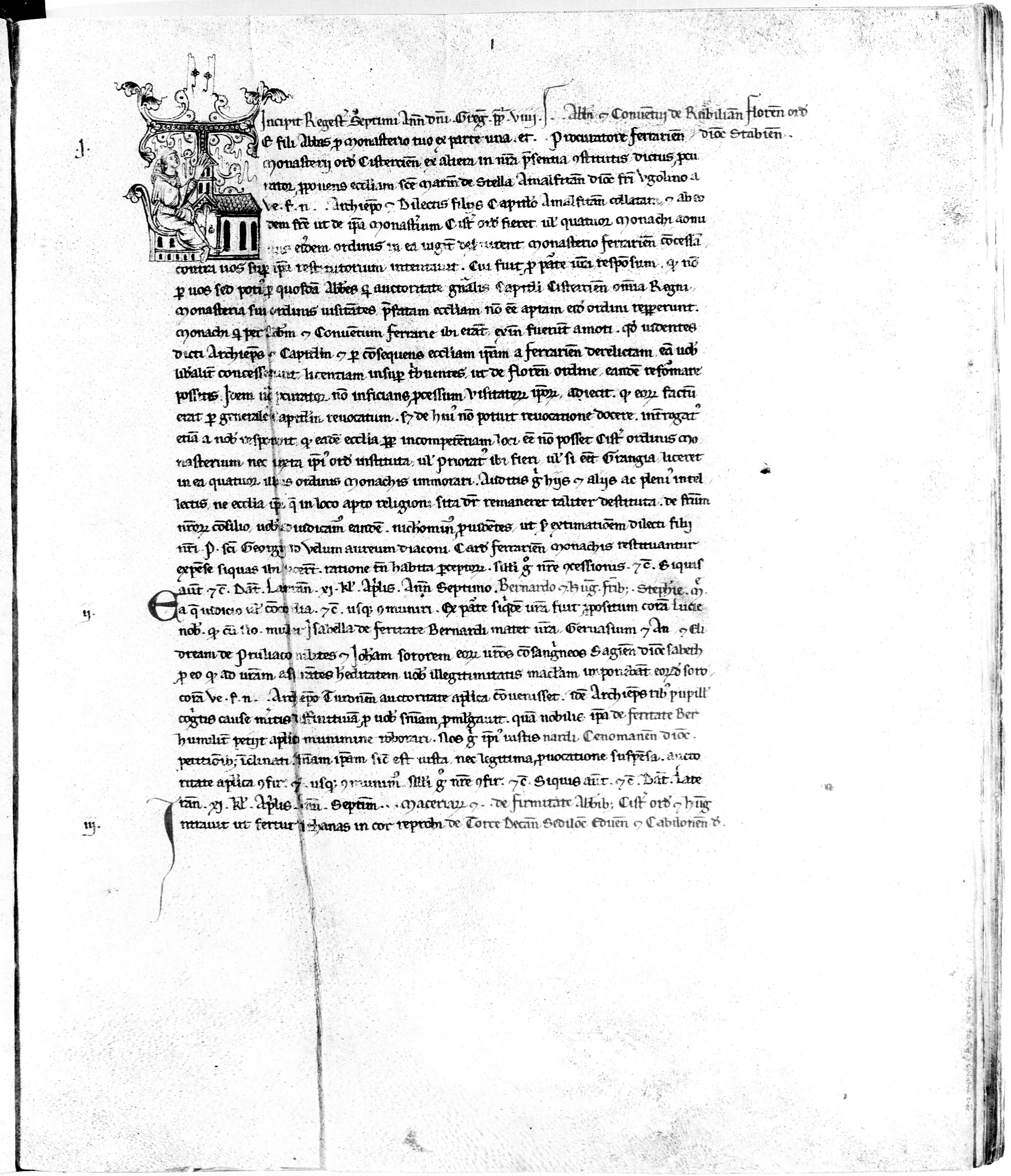 Historische Handschrift mit Annotationen